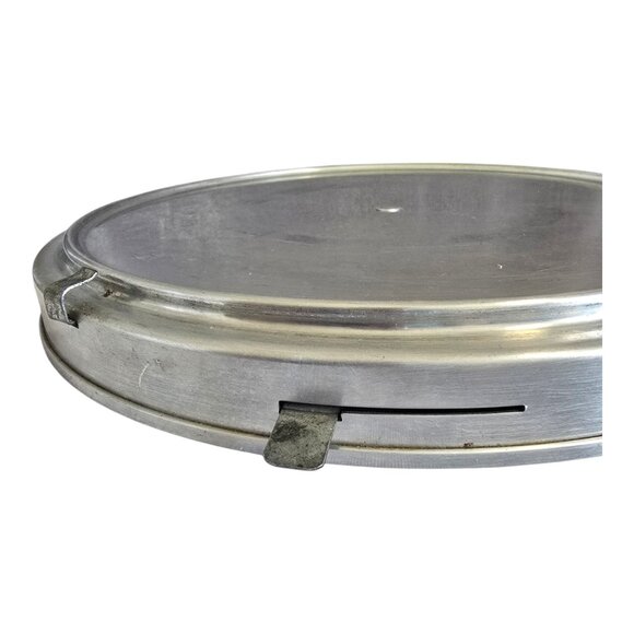 Vintage MIRRO Aluminum Cake Carrier Saver #2002KM w/ Locking Lid & Handle - Picture 6 of 10